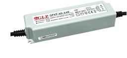 GPVP-60-24N Zasilacz do LED 60W 24V 2.5A, filtr PFC IP67 podwójna izolacja przewodów