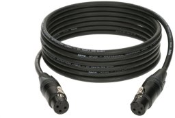 KLOTZ Kabel mikrofonowy adapter XLR 3-pin (gniazdo / gniazdo) na złączach Neutrik 1m