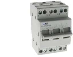 Przełącznik modułowy sieć-agregat agregat-sieć 1-0-2 I-0-II 3P 40A 400V BX9G