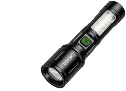 Latarka akumulatorowa taktyczna 260lm 5W LED + SMD VA0181 VAYOX