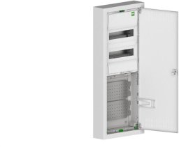 Rozdzielnica modułowa MSF TWIN RN 2x12 (N+PE) + 2X12 natynkowa multimedialna IK05 IP30 2015-20