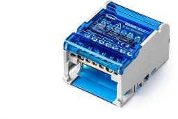 Simet Czterobiegunowy modułowy blok rozdzielczy 4x(5x6mm2 2x25mm2 ) na szynę TS35 ShNK 4x7 85142002