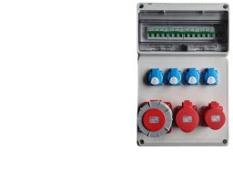Rozdzielnica elektryczna CEE 63A 32A 16A 4x230V