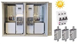 Rozdzielnica elektryczna, złącze kablowe ZP80x60-2P3F-LZ_LZ-RB_OM-E LAKIER UV