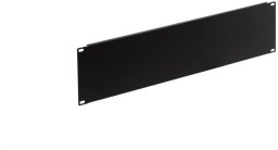 Panel maskujacy do szafy RACK 19 cali 3U czarny