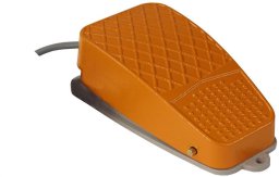 WŁĄCZNIK NOŻNY PEDAŁ PRZYCISK 10A Z KABLEM 2M ORANGE PM1-2M ORANGE