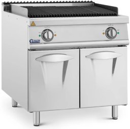 Grill lawowy elektryczny z kamieniami 50-300C 8.1 kW 400 V