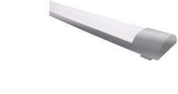 Oprawa sufitowa Cristal 35W LED, 4550lm, 4000K, L:120cm W:8cm, biała/srebrna / 11321