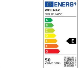 Naświetlacz Wellmax Naświetlacz LED 50W 95lm/W 4750lm IP65 Neutralny 4000K SAMSUNG / GOL1FLN050