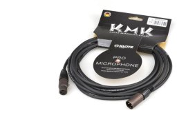 KLOTZ KMK Kabel mikrofonowy przedłużacz XLR (wtyk / gniazdo) 1m
