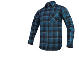 Koszula robocza BHP flanelowa Niebieska Rozmiar 41