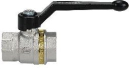 Zawór kulowy ECONO G 1 1/2 GW, PN25 mosiądz niklowany, PTFE