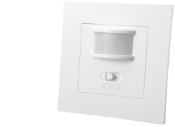 CZUJNIK RUCHU ZMIERZCHU DO PUSZKI 60 LED PIR 160 STOPNI DO PUSZKI MONTAŻOWEJ FI 60