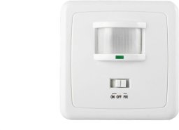 CZUJNIK RUCHU DŹWIĘKU DO PUSZKI 60 LED PIR 160 STOPNI DO PUSZKI MONTAŻOWEJ FI 60