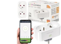 SP-03 16A podwójne gniazdo WiFi TUYA