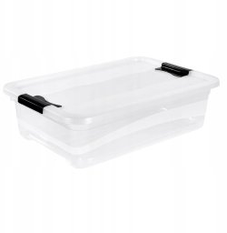 LA-KA-PE Box with lid crystalbox Cornelia 59 5x39 5x17cm 28L transparent 4001515429016
