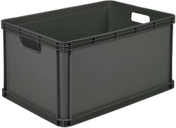 LA-KA-PE Transport box with load capacity up to 30kg Robert 60x40x32cm 64L graphite color 4052396010039