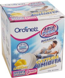 Moisture absorber refill tablets 450g x 3 pcs. lemon 8000303311522