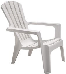 ProGarden Garden chair Maryland white 8003723001905