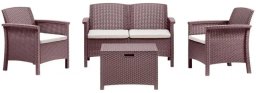 Gardena Garden furniture set Set Venezia 2 brown 8003723391679