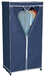 Fabric wardrobe Armadio Export 75x50x150cm blue 8004226004226