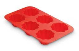 Briosette form 6 pcs. silicone Juliette 17x29x3 8cm 8006043690347