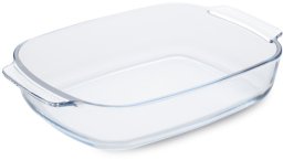 Glass baking dish rectangular Borosilicate Glass 38x25 5x7cm / 3 8L 8006043023268