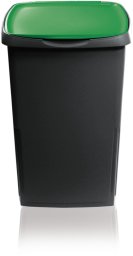 Waste bin Ecosolution 45L 37x36x53 5cm dark grey/green 8009115034247