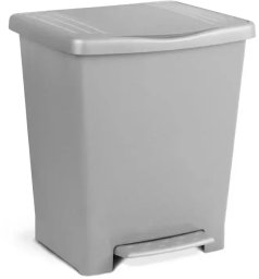 Kosz na pranie LA-KA-PE TATAY Pedal bucket Millennium 23L gray 8411801216804
