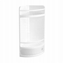 TATAY Corner shelf with drawer white 154432001