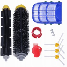SZCZOTKI FILTRY ZESTAW do iRobot ROOMBA 600 616 675 681 697 698 6xx JAKOŚĆ