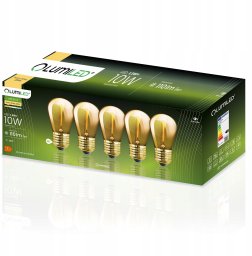 Żarówka LED E27 1,3W ST14 FILAMENT 110LM 2200K BOX5 LUMILED