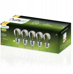 Żarówka LED ST14 FIL 1W E27 100LM 2700K BOX5 LUMILED