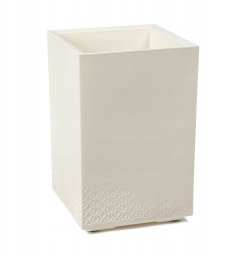 Kwietnik KARO 400x400x600 beton recycled - kremowy LA992-74 LAMELA