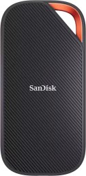Dysk zewnętrzny SSD SanDisk Extreme Pro 2TB Czarno-pomarańczowy (SDSSDE82-2T00-G25)