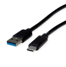 Kabel USB XXX_Assmann (Digitus) USB-A - USB-C 0.5 m Czarny (11.45.9010)