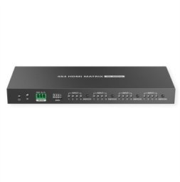 Przełącznik matrycowy VALUE HDMI, 4x4, 4K60Hz, z pilotem zdalnego sterowania