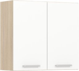 Szafka górna kuchenna dwudrzwiowa wisząca MODENA MD26/G80 biały połysk