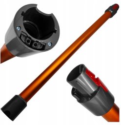 GERMAN RURA PRZEDŁUŻAJĄCA POMARAŃCZOWA ALUMINIOWA DO DYSON V7 V8 V10 V11 V15 72cm