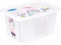 Kaste ar vaku 15L Karolina "Peppa Pig" 38x29 5x20 5cm caurspidiga 4052396081664