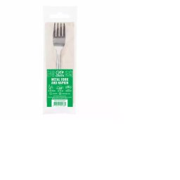Metala daksinas un salvetes komplekts Go Green 4743115012839