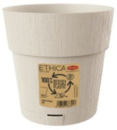 Puku pods ar paliktni Ethica O15x15cm balts 8003507680005