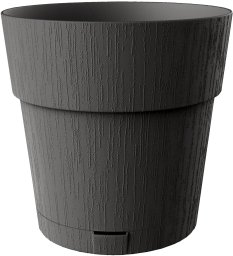 Lumarko Puku doniczki z podstawką Ethica O25x25cm szary 8003507681019