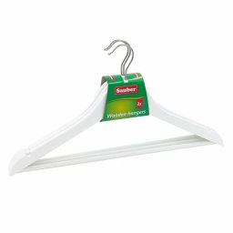 SAUBER Drebju pakaramie koka 3gab. balti 24850015