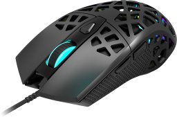 Puncher GM-20 High-end Gaming Mouse with 7 programmable buttons Pixart 3360 optical sensor 6 levels of DPI and up to 12000 10 million tim