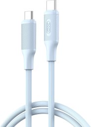 Kabel USB XO USB-C - USB-C 1 m Niebieski (NB-Q265 BLUE)