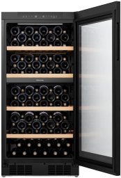 Chłodziarka do wina Bosch Hisense 108 butelek wysokość 127 cm czarny - szafka na wino