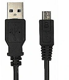 Kabelis Brackton USB Male - MicroUSB Male 3m Black