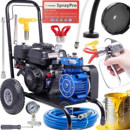 Agregat Malarski Spalinowy Benzynowy Membranowy 488 GTB 6,5KM 18L/min