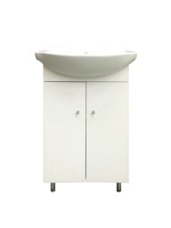 Deftrans MYKONOS 50 SET WHITE WASHBASIN/CABINET